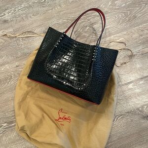 Christian Louboutin Croc Tote Purse